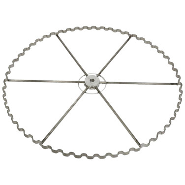 Cage radiaire 54 cadres de hausse - cuve Ø 125 cm pour axe Ø 3 cm