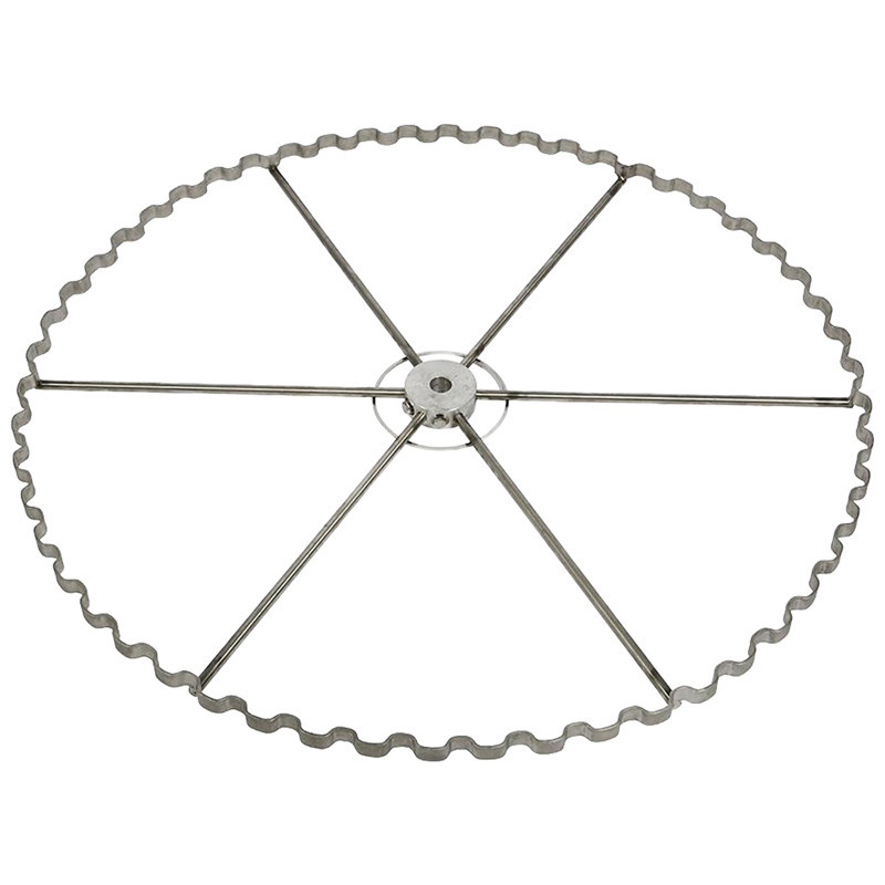 Cage radiaire 54 cadres de hausse - cuve Ø 125 cm pour axe Ø 3 cm