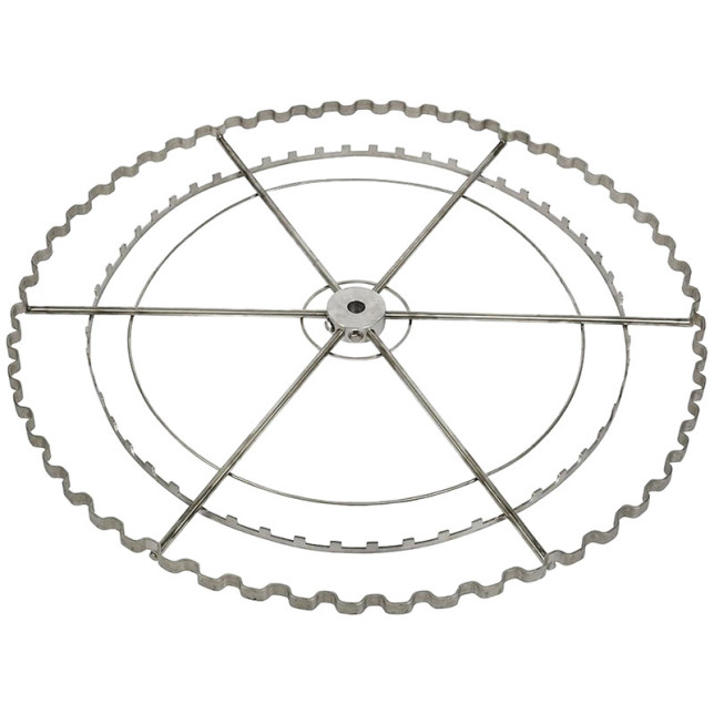 Cage radiaire 54 cadres de hausse - cuve Ø 125 cm pour axe Ø 3 cm