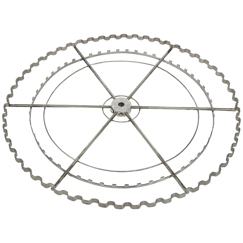 Cage radiaire 54 cadres de hausse - cuve Ø 125 cm pour axe Ø 3 cm
