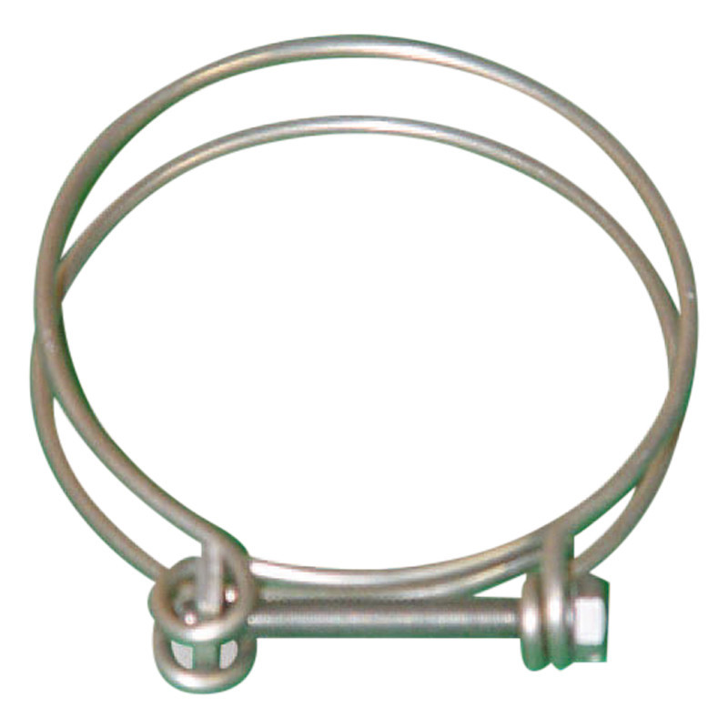 Collier Heligrip inox pour tuyau Spiral Ø 50 mm