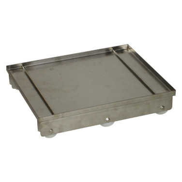 Chariot de miellerie inox pour hausses Dadant 12 cadres