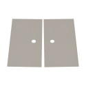 Couvre-cadres 2 plaques plastiques transparentes pour Mini Plus