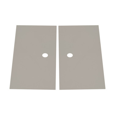 Couvre-cadres 2 plaques plastiques transparentes pour Mini Plus