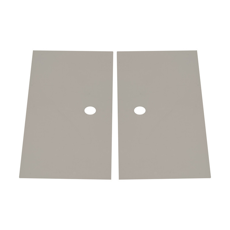 Couvre-cadres 2 plaques plastiques transparentes pour Mini Plus