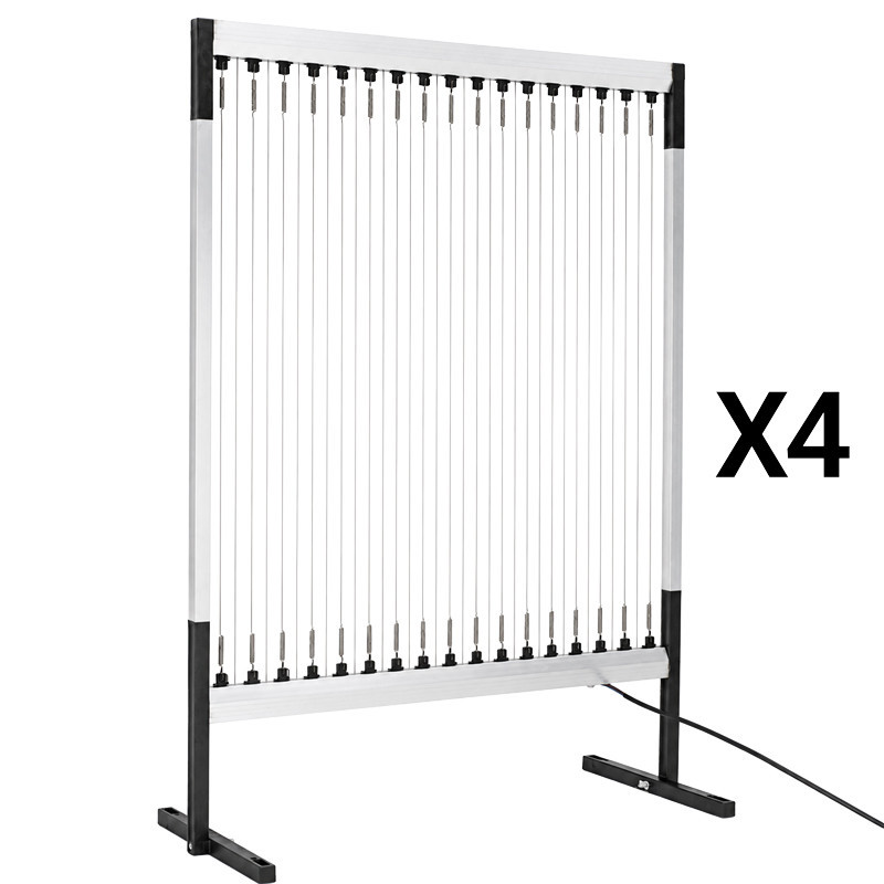 Kit 4 harpes électriques photovoltaïques 20 W montées