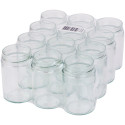 Pots verre Jupe Haute 500 g 370 ml DWO 70 - pack 12 pots seuls