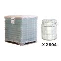 Pots verre Jupe Haute 250 g 225 ml DWO 66 - palette 2904 pots seuls