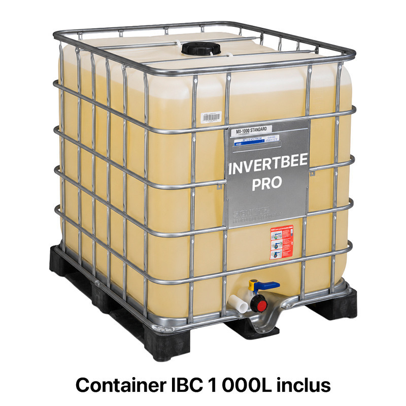 Sirop de nourrissement InvertBee Pro container IBC de 1000L (au kg)