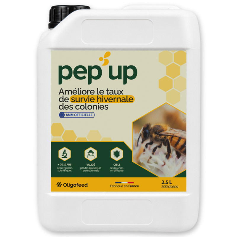 Aliment complémentaire Pep'up 2,5 L - complexe molybdène (500 doses)